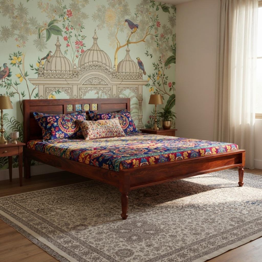 Rang Mahal Bed | Sheesham Wood