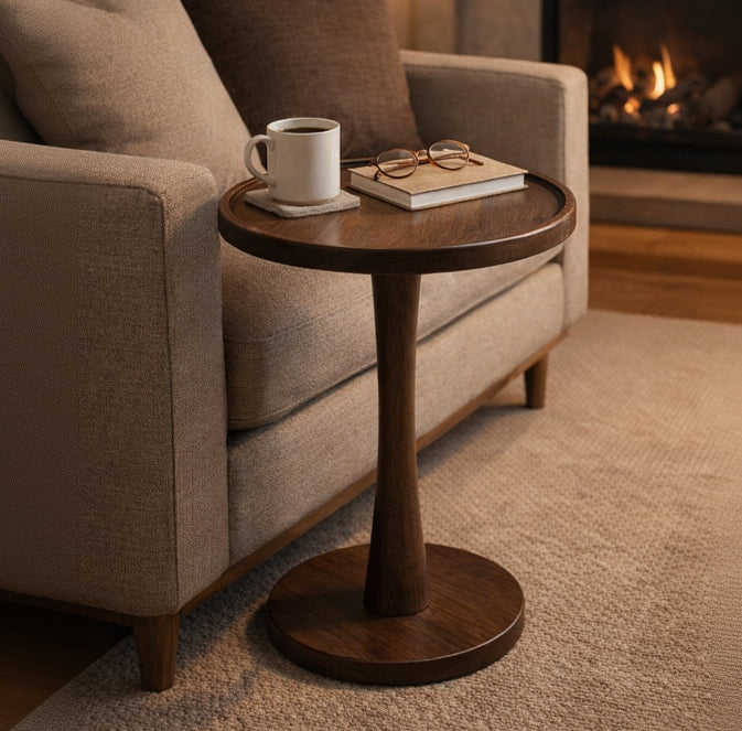 Rovark Side Table| Solid Wood