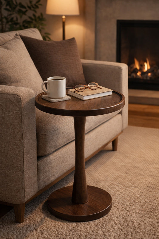 Rovark Side Table| Solid Wood