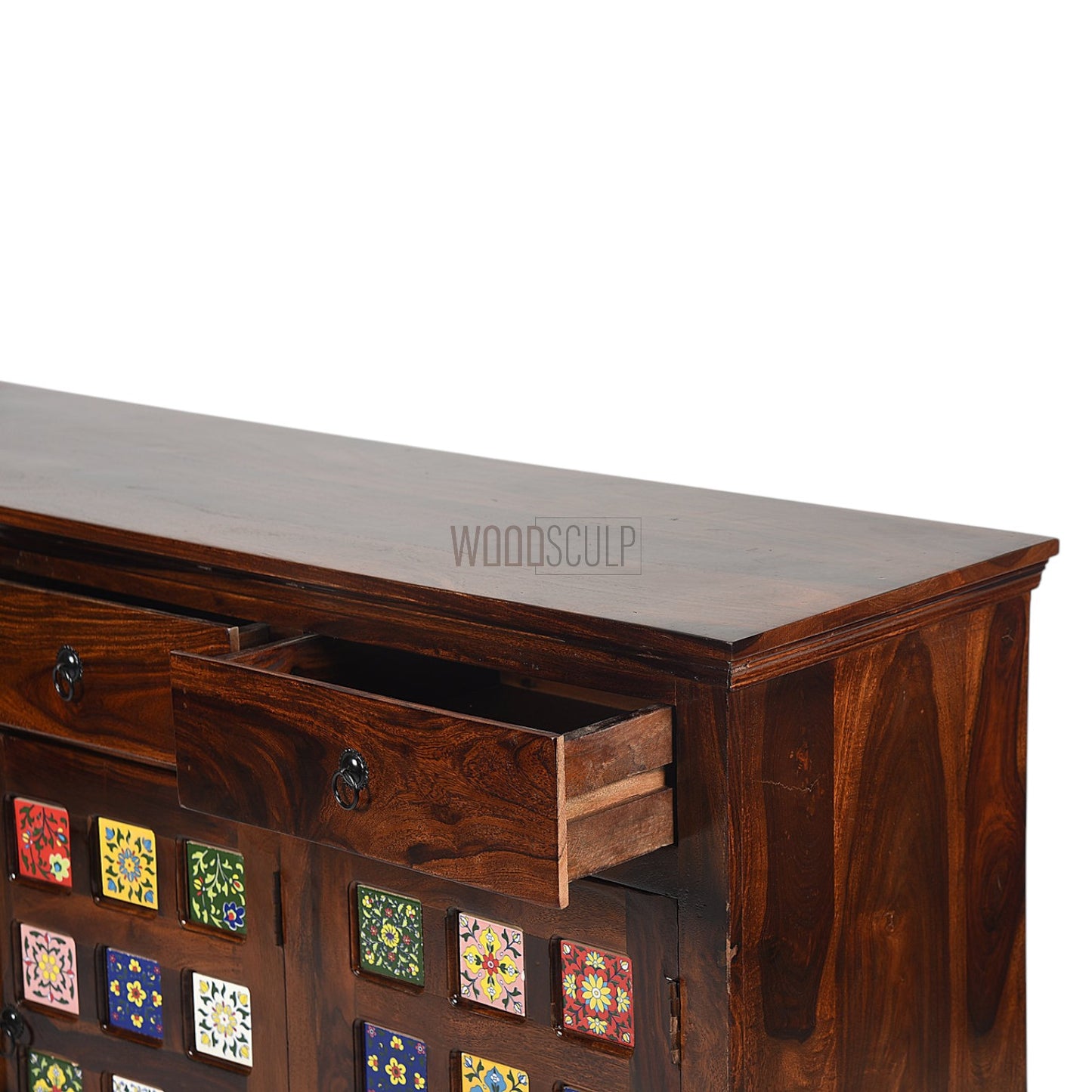 Rang Mahal Sideboard Cabinet Storage | Sheesham Wood #2