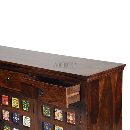 Rang Mahal Sideboard Cabinet Storage | Sheesham Wood #2