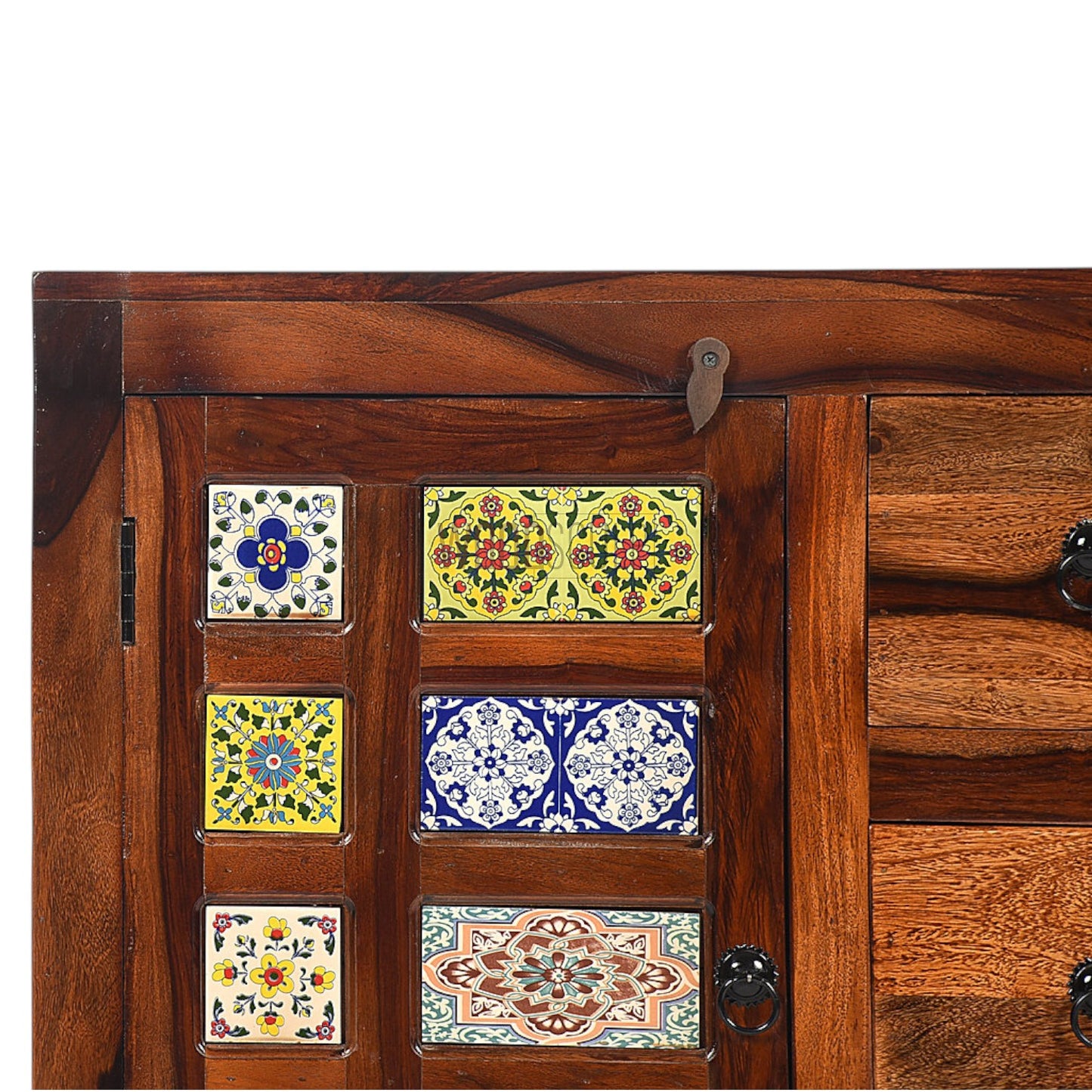 Rang Mahal Sideboard Cabinet Storage | Sheesham Wood