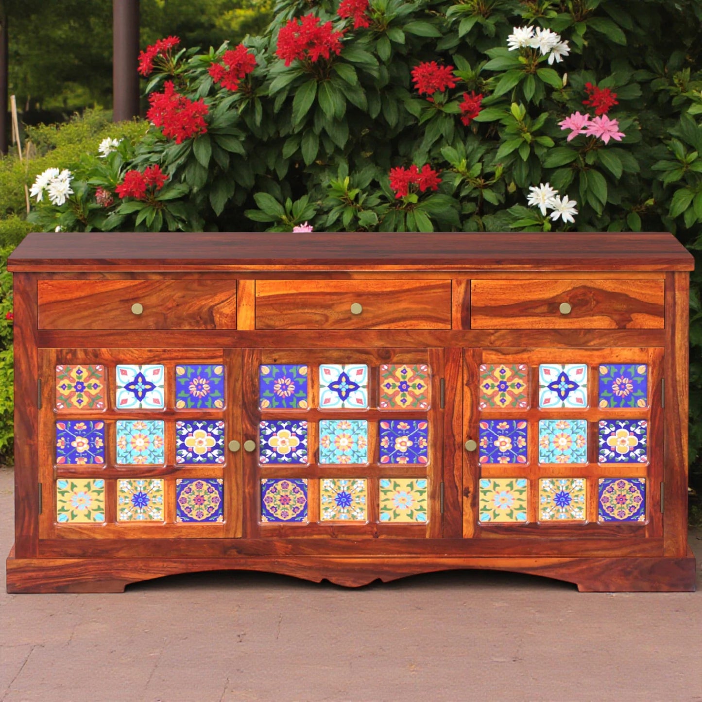 Rang Mahal Sideboard Storage Cabnet | Sheesham Wood