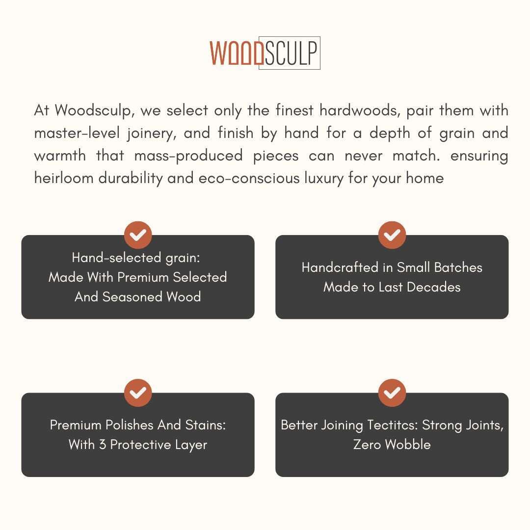 Auriel 4 Seater Dining Set | Teak Wood