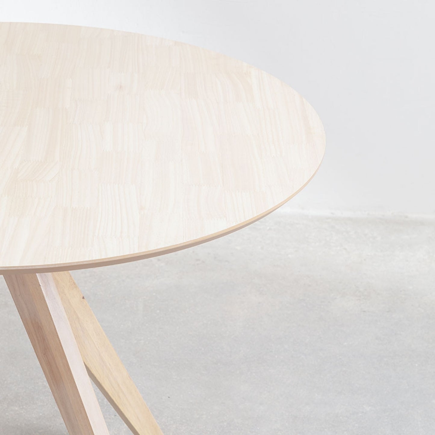 Enrica Dining Table Wooden | White Washed