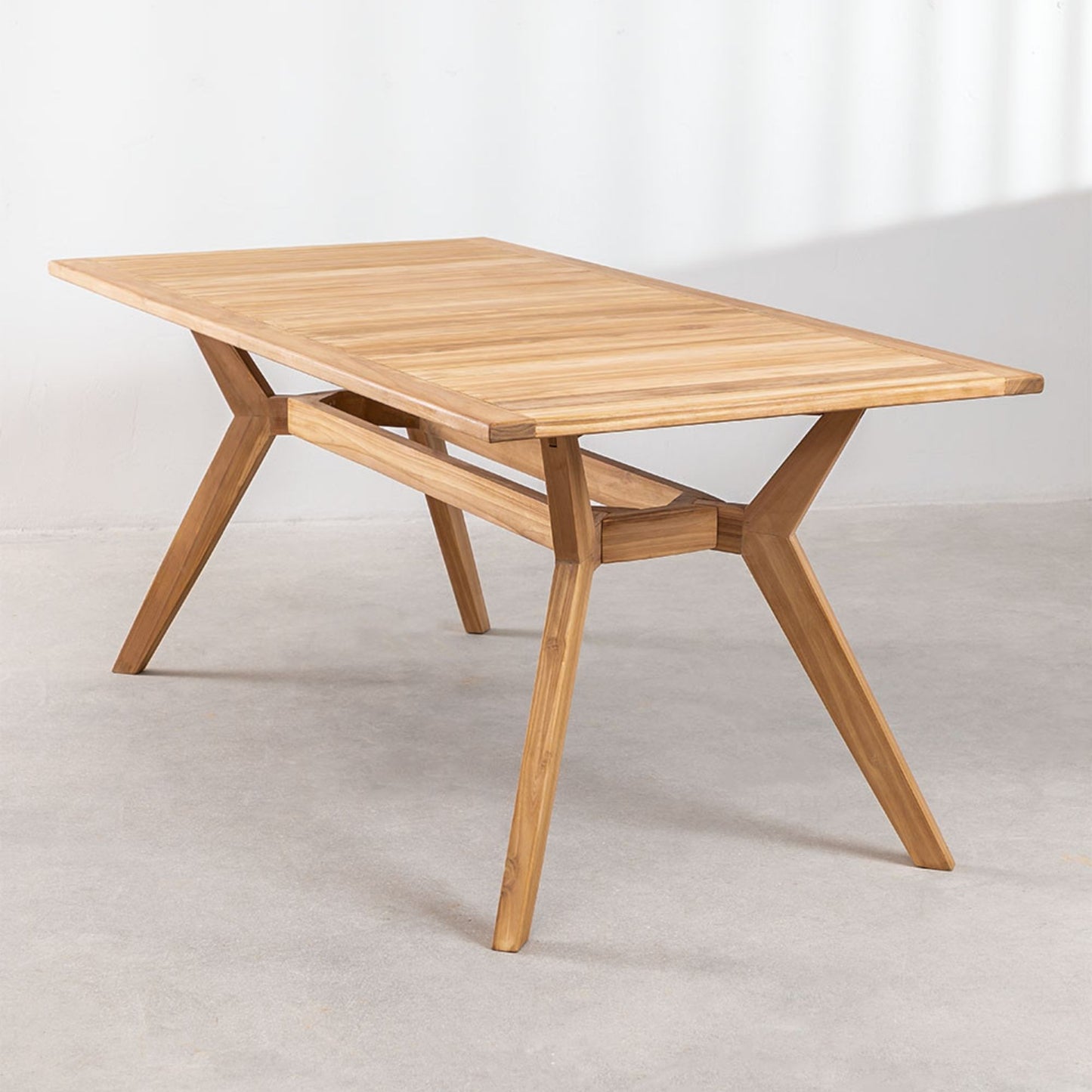 Kyle Dining Table Wooden | Natural Finish