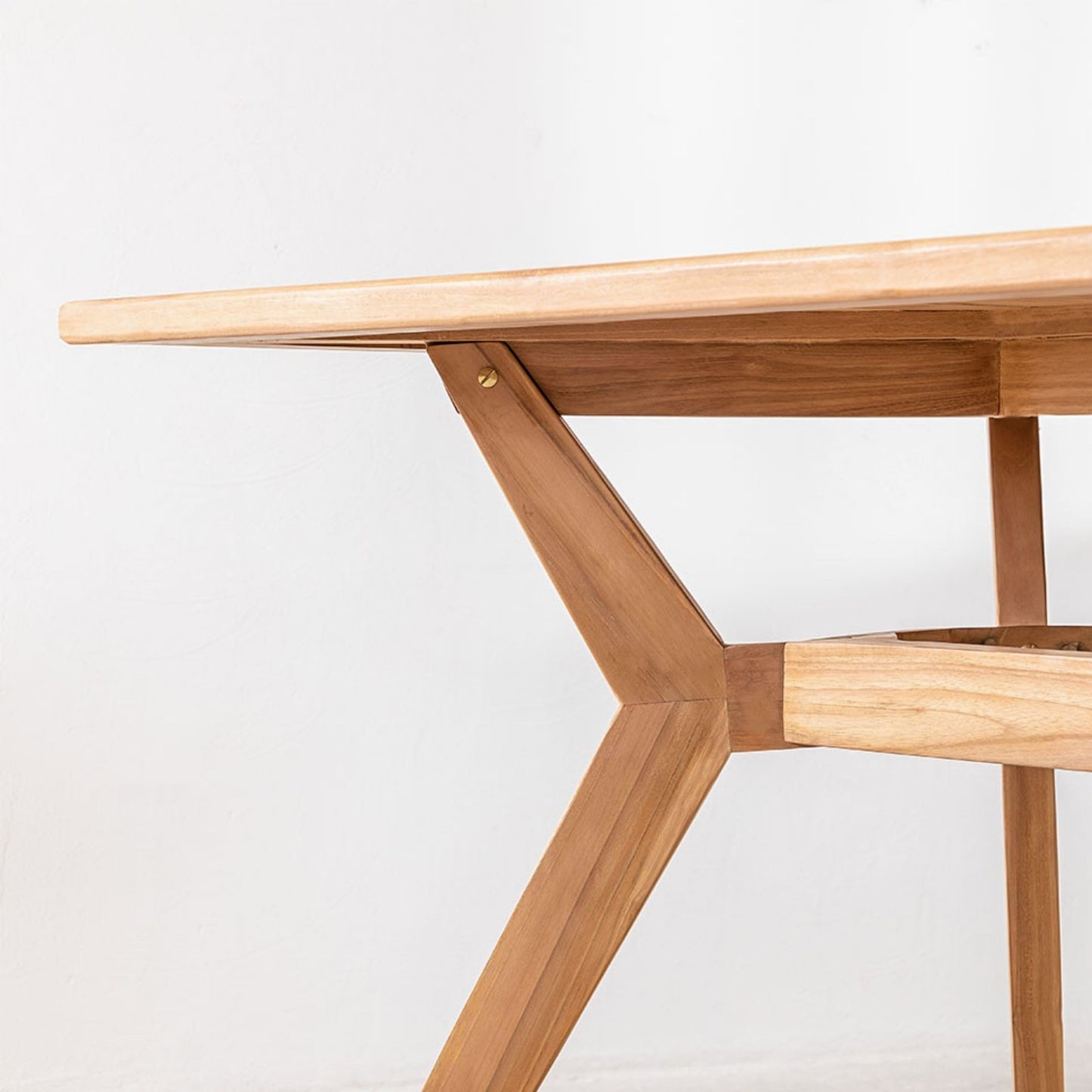 Kyle Dining Table Wooden | Natural Finish