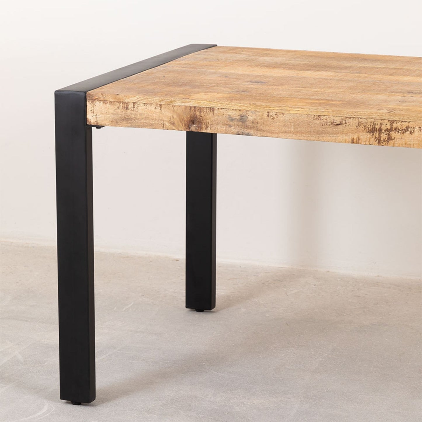 The Darian Dining Table | Rustic Finish | Solid Wood