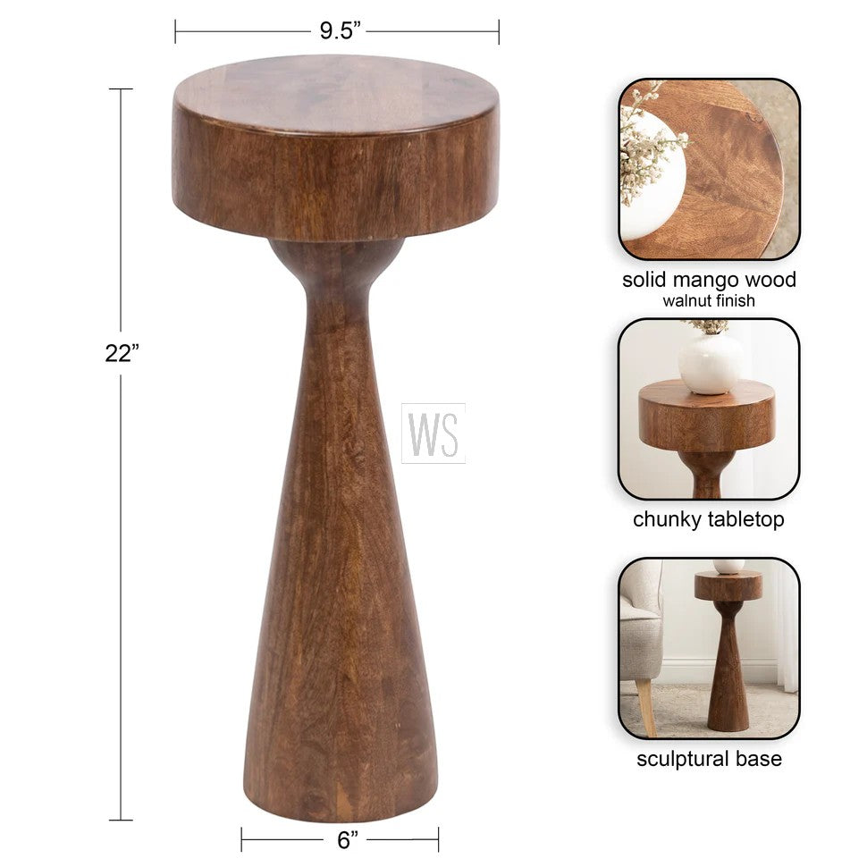 Gleam Side & End Table | Solid Wood